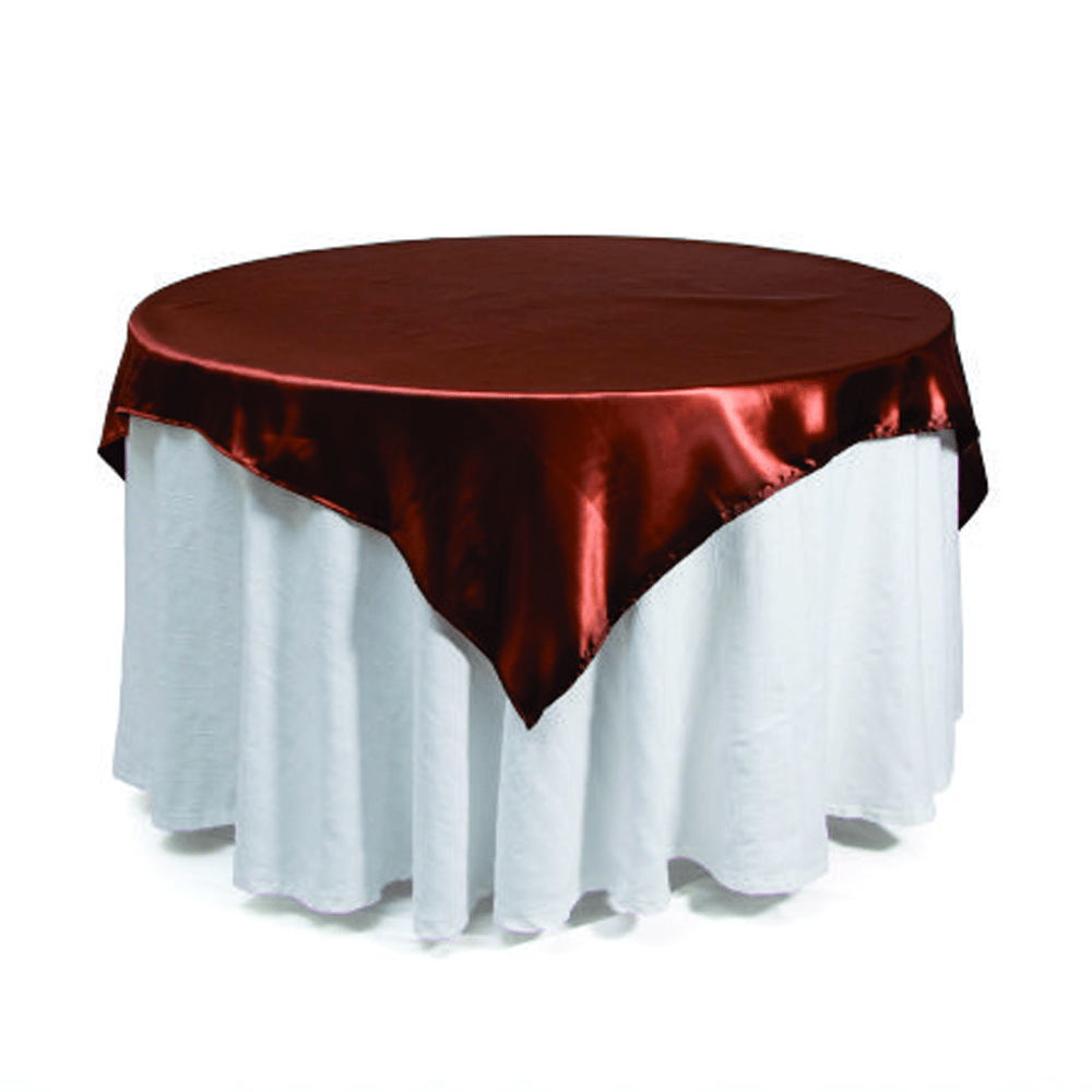 Sobre Toalha Quadrada Marrom Cobre 1,50 x 1,50 - CETIN